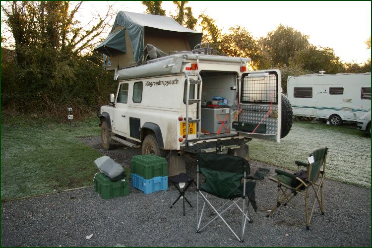 Very frosty mourning