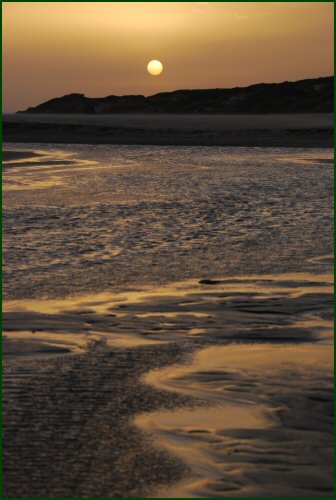 Sunset at Camping Paloma