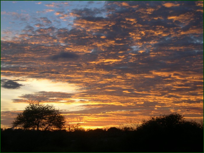 Another sunset, Etosha
