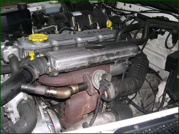 inlet & exhaust gasket change finshed